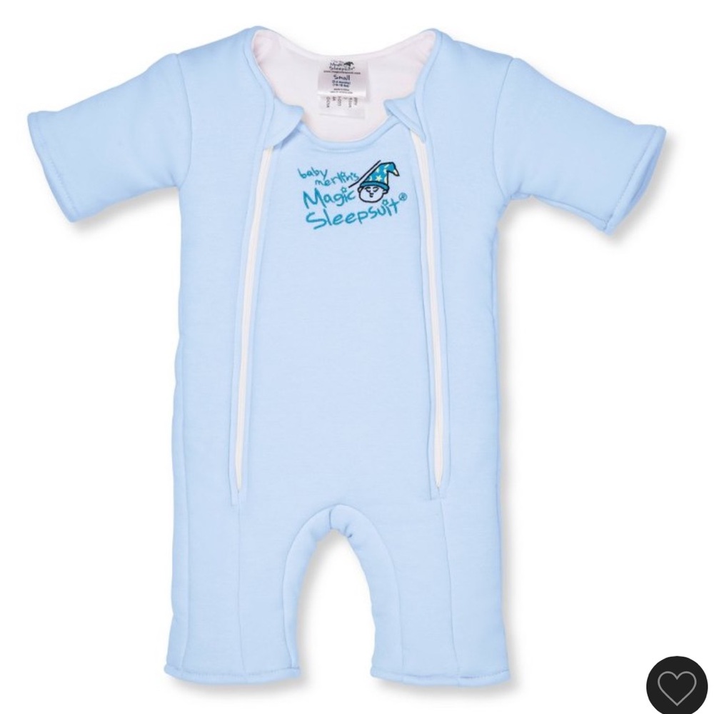 Magic Merlin Baby Blue Magic Sleepsuit